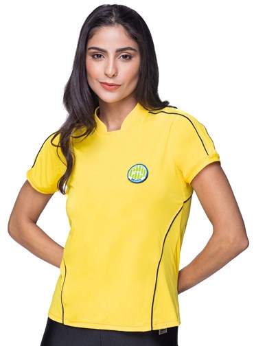 Camiseta Vai Brasil - Amarela