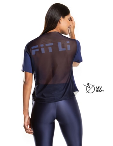 CAMISETA VIBRANTE MARINHO CAMISETA VIBRANTE MARINHO