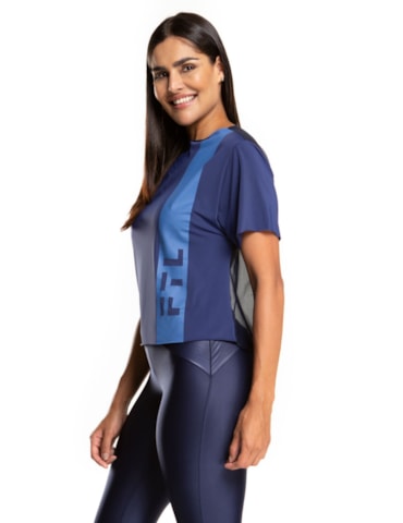 CAMISETA VIBRANTE MARINHO CAMISETA VIBRANTE MARINHO