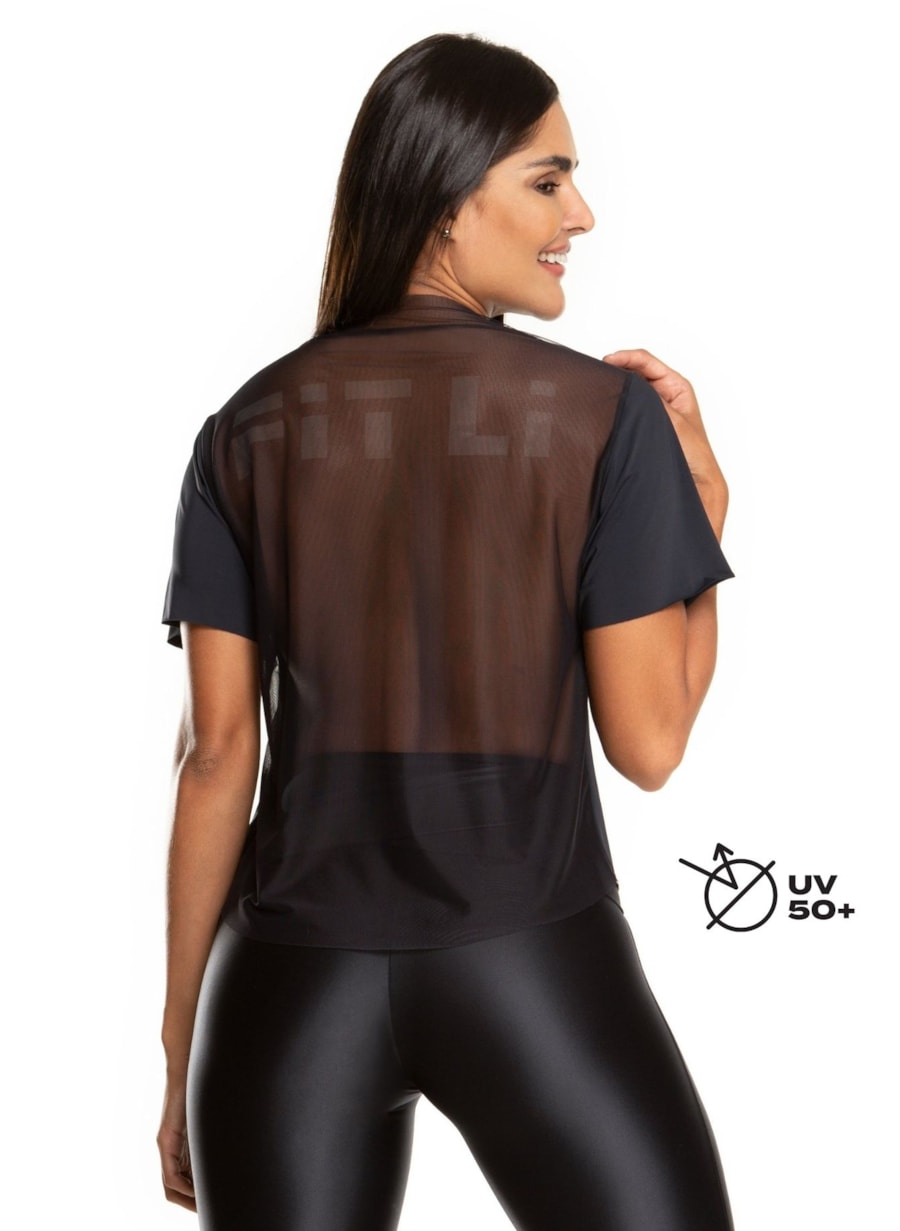 CAMISETA VIBRANTE PRETO