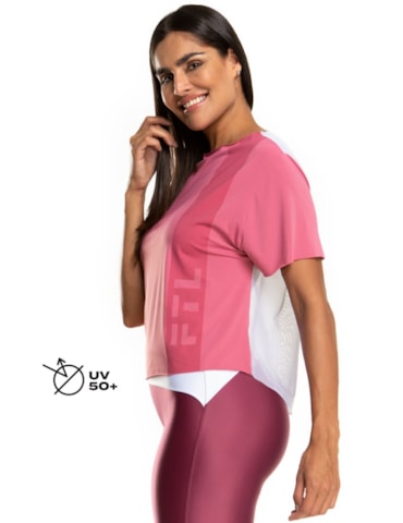 CAMISETA VIBRANTE ROSA CAMISETA VIBRANTE ROSA