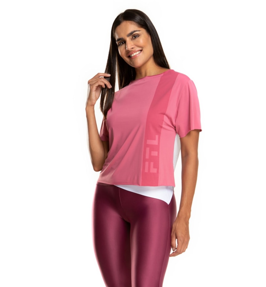 CAMISETA VIBRANTE ROSA CAMISETA VIBRANTE ROSA
