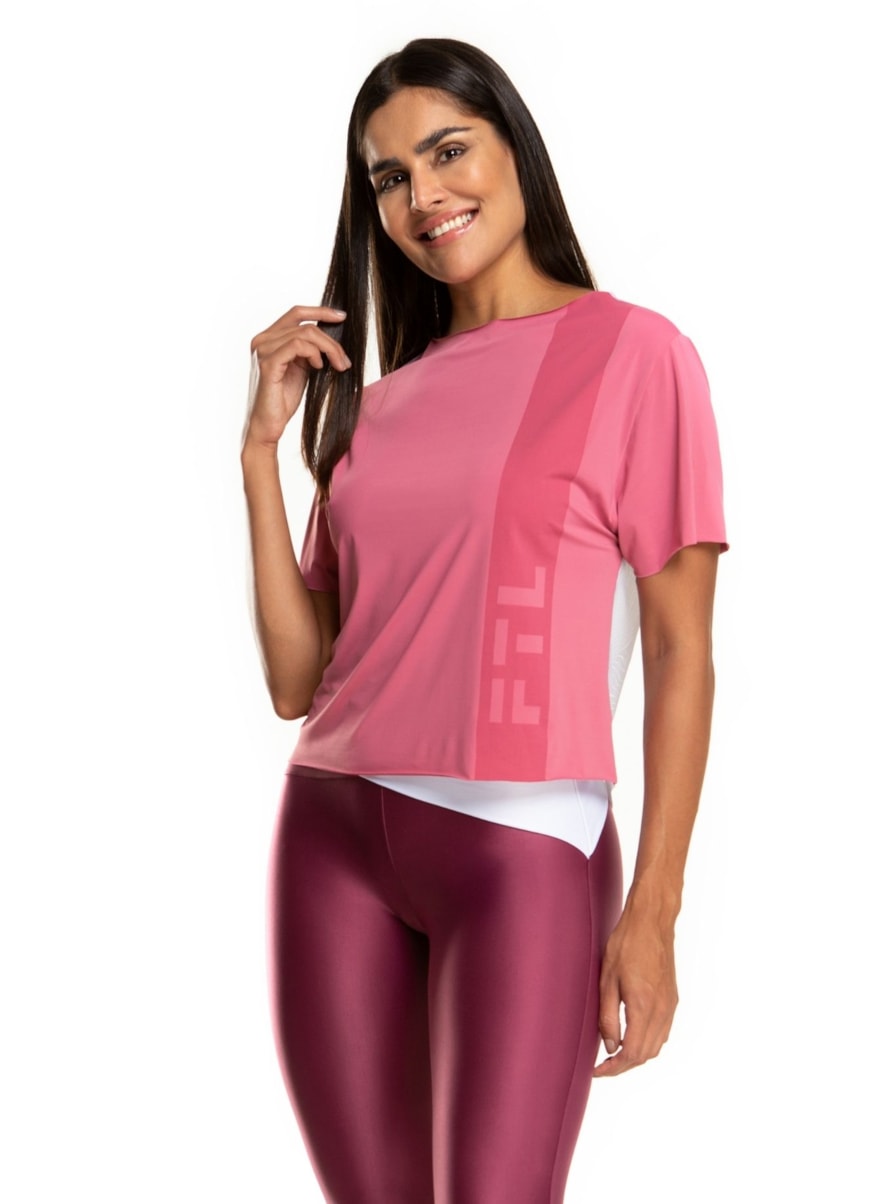 CAMISETA VIBRANTE ROSA CAMISETA VIBRANTE ROSA