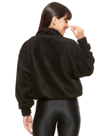 CASACO COZY PRETO