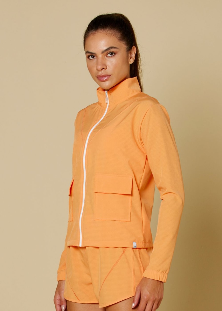 CASACO FRIDA LARANJA