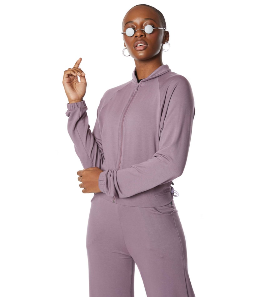 CASACO GOUFA ROXO CASACO GOUFA ROXO