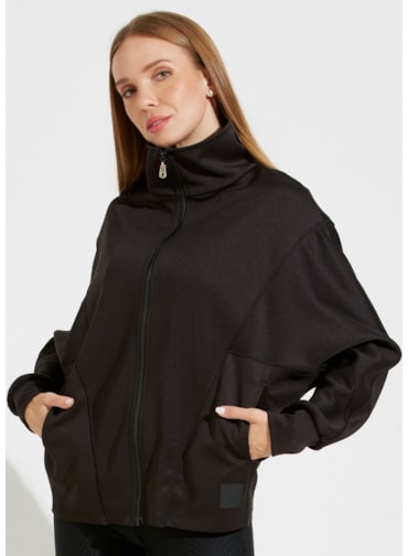 CASACO OVERSIZED NOTRE DAME PRETO