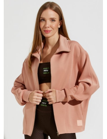 CASACO OVERSIZED NOTRE DAME ROSA CLARO