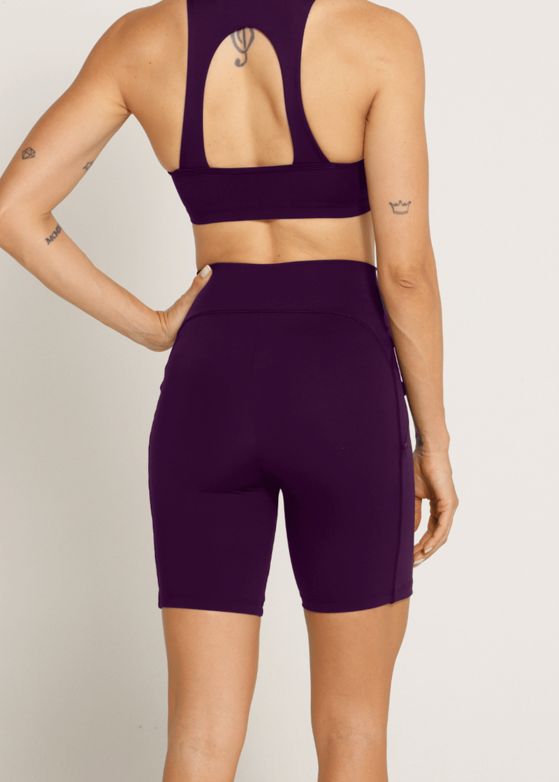 CICLISTA FLASHBACK ROXO