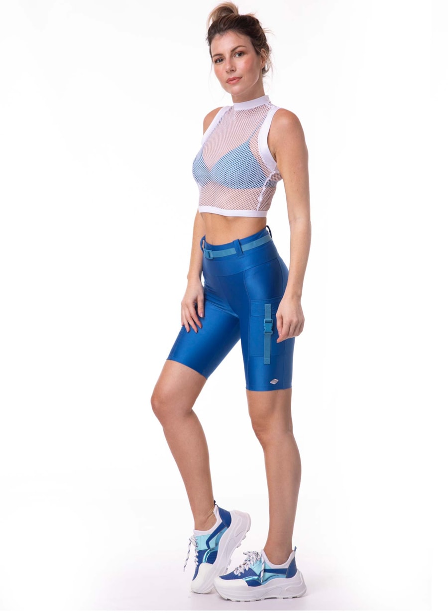 CICLISTA WALK AZUL GEL