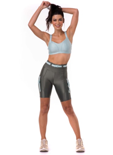 CICLISTA WALK VERDE METALICO