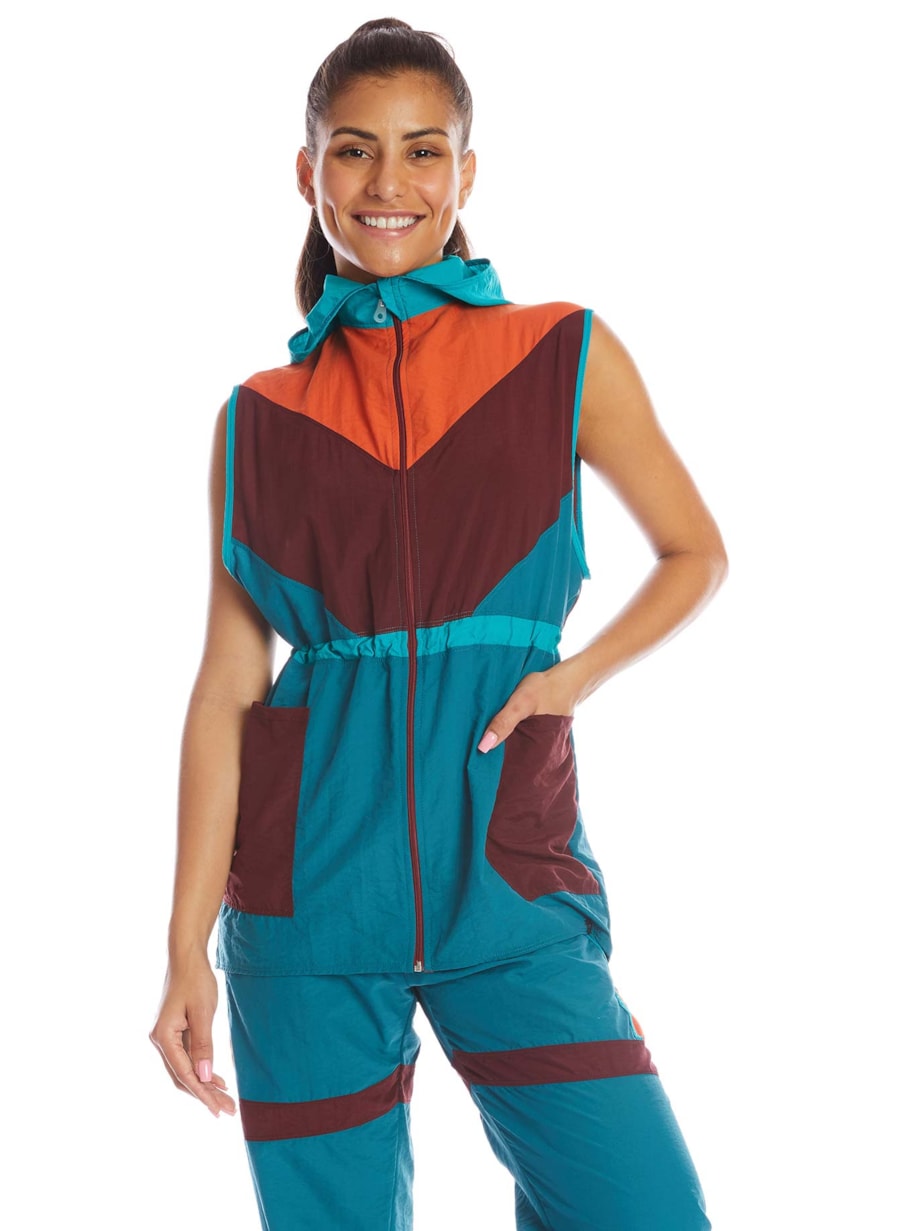 COLETE ESTELAR AZUL PETRÓLEO / VINHO