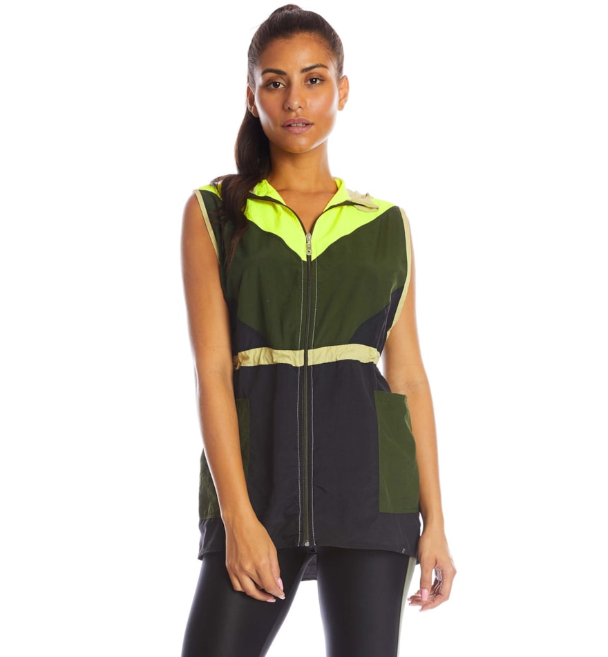 COLETE ESTELAR PRETO / VERDE MUSGO COLETE ESTELAR PRETO / VERDE MUSGO