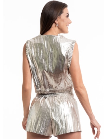 COLETE VIBRANTE OURO COLETE VIBRANTE OURO