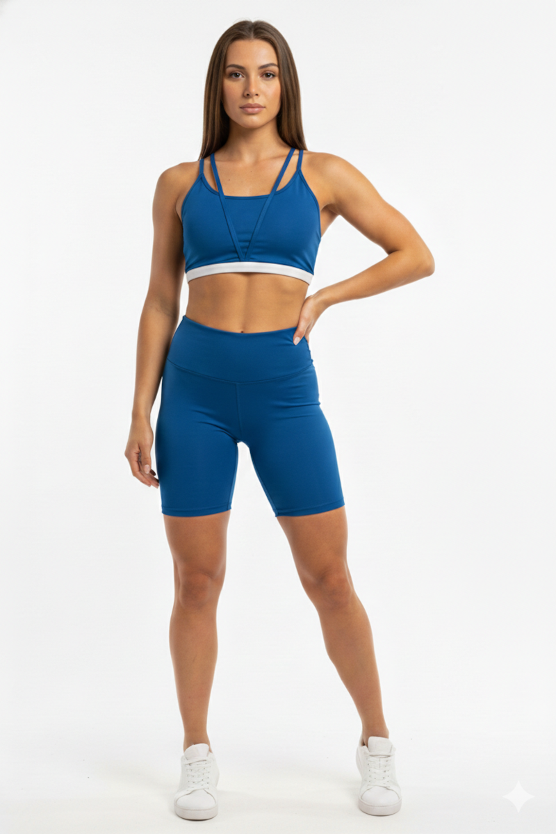 CONJUNTO SOLTA O CORPO AZUL