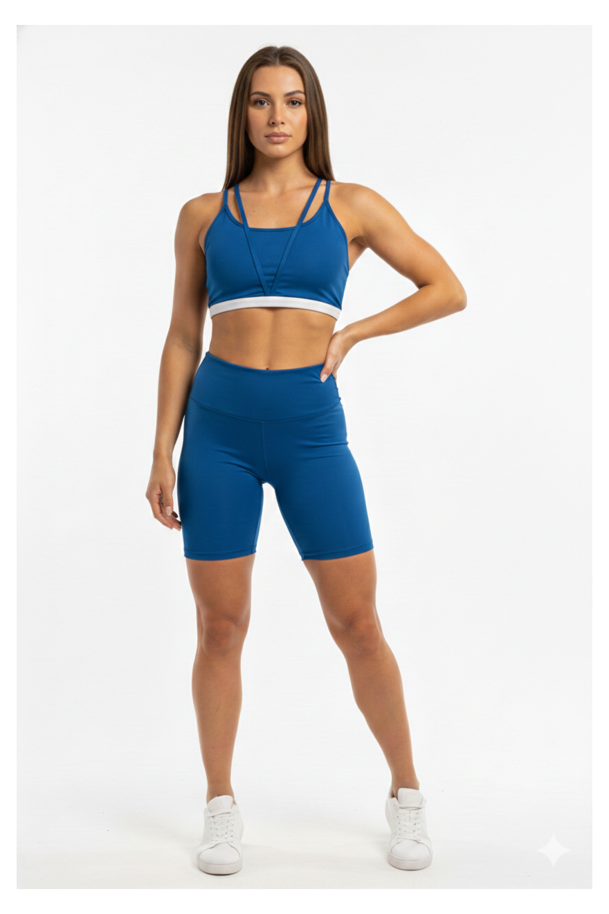 CONJUNTO SOLTA O CORPO AZUL