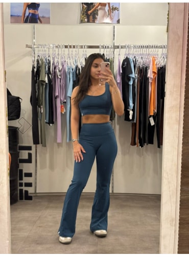 CONJUNTO TECH AZUL PETRÓLEO