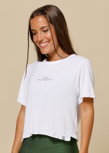 CROPPED ONDAS BRANCO