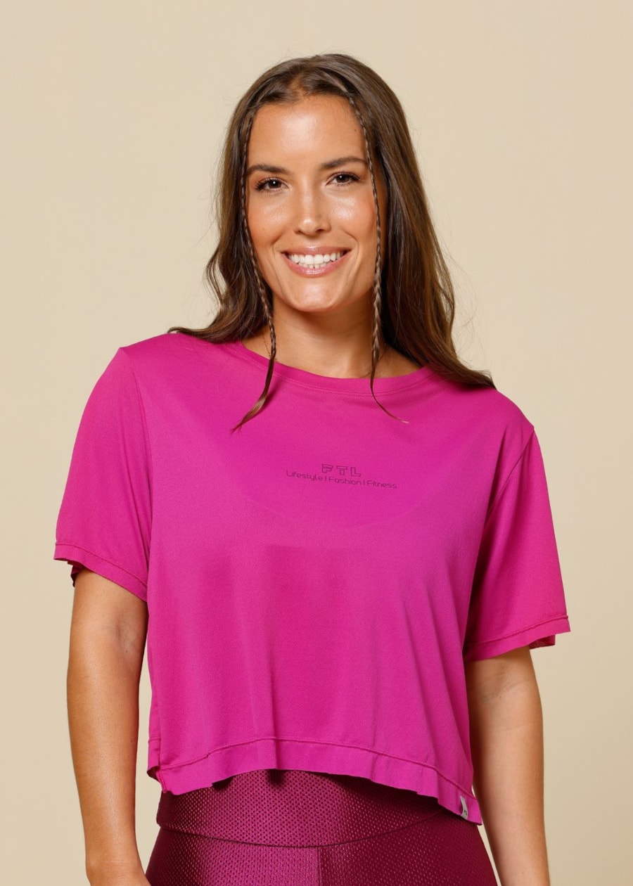 CROPPED ONDAS CEREJA