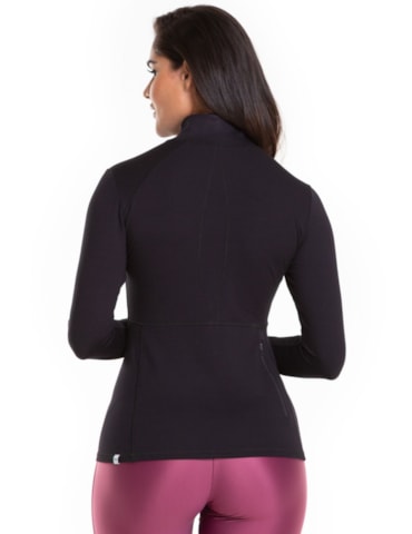 JAQUETA COM BOLSO RESPECT PRETO JAQUETA COM BOLSO RESPECT PRETO