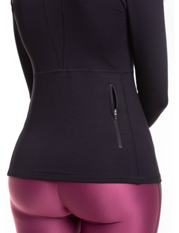 JAQUETA COM BOLSO RESPECT PRETO JAQUETA COM BOLSO RESPECT PRETO