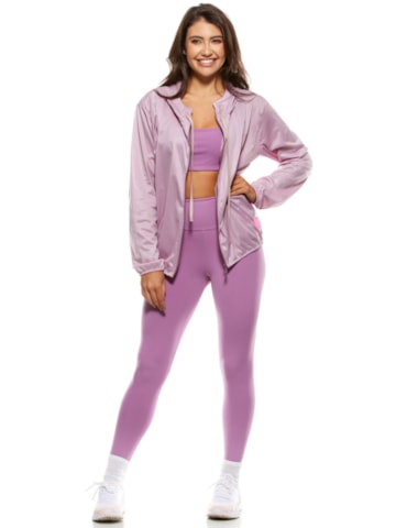JAQUETA CORTA VENTO ARTSY LILAS JAQUETA CORTA VENTO ARTSY LILAS