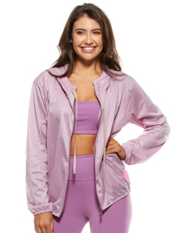 JAQUETA CORTA VENTO ARTSY LILAS JAQUETA CORTA VENTO ARTSY LILAS