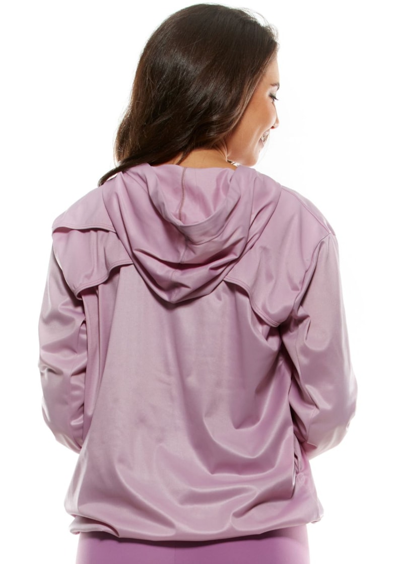 JAQUETA CORTA VENTO ARTSY LILAS