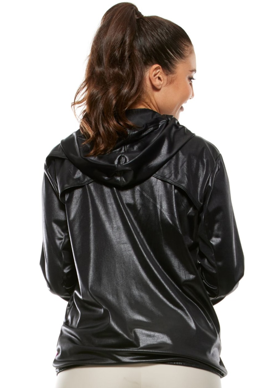 JAQUETA CORTA VENTO ARTSY PRETO