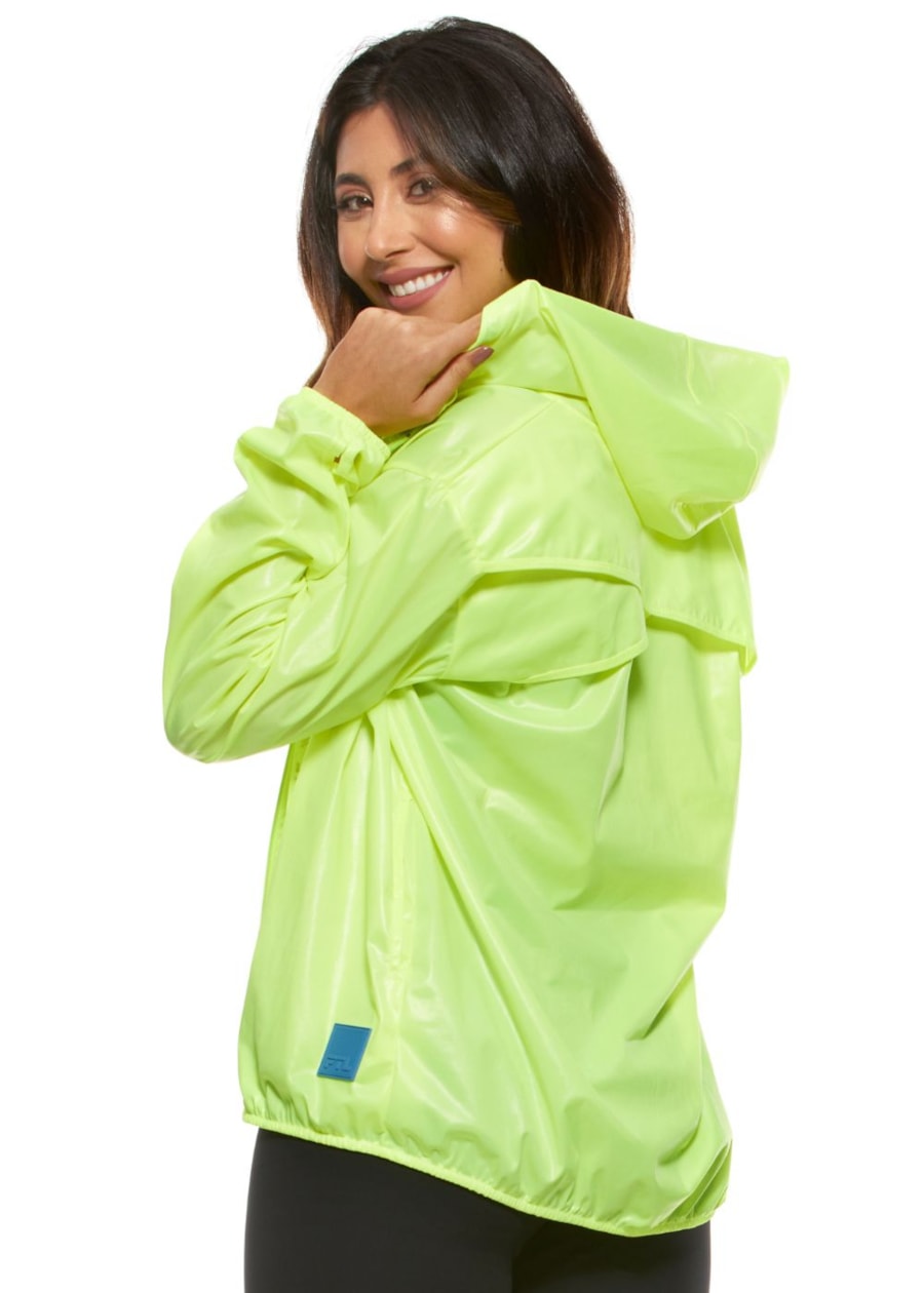 JAQUETA CORTA VENTO ARTSY VERDE CITRUS