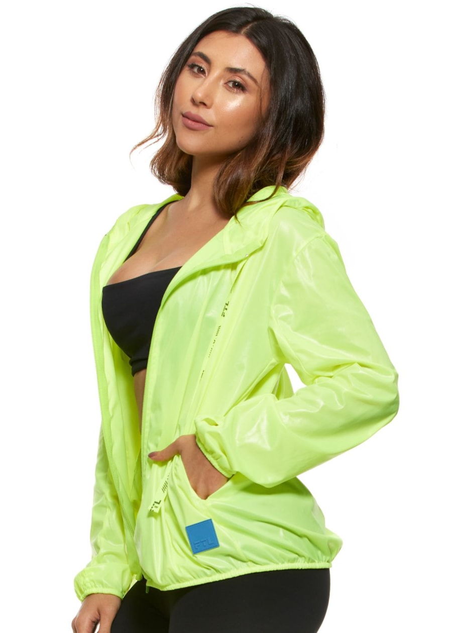 JAQUETA CORTA VENTO ARTSY VERDE CITRUS