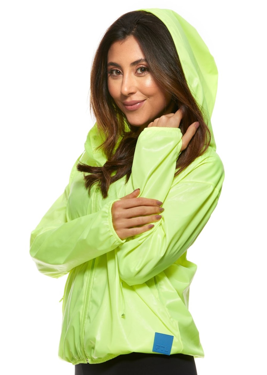 JAQUETA CORTA VENTO ARTSY VERDE CITRUS