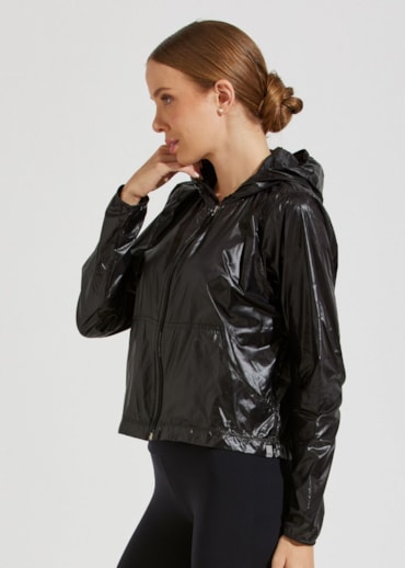 JAQUETA CORTA VENTO ESPORTIVA PRETO