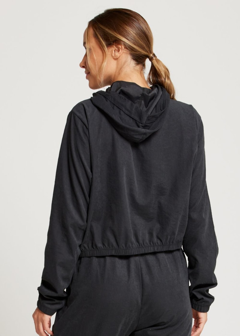 JAQUETA ESPORTIVA MORNING PRETO