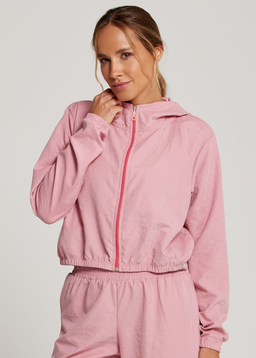 JAQUETA ESPORTIVA MORNING ROSA JAQUETA ESPORTIVA MORNING ROSA