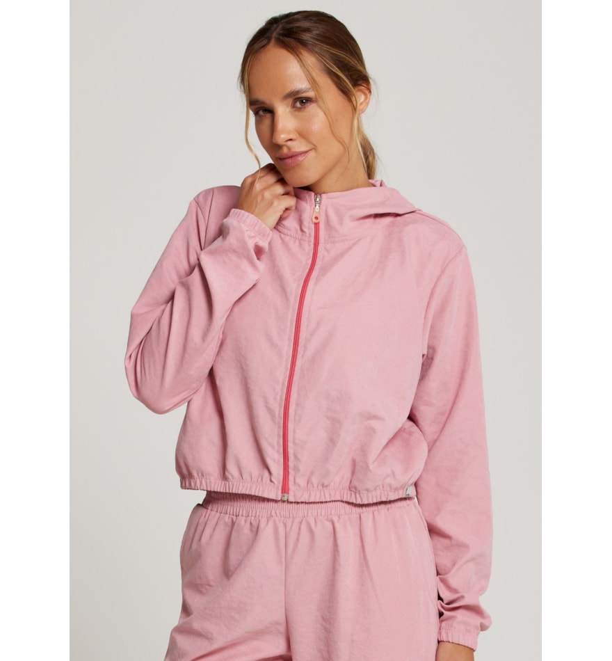 JAQUETA ESPORTIVA MORNING ROSA JAQUETA ESPORTIVA MORNING ROSA