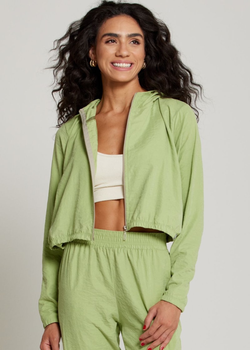 JAQUETA ESPORTIVA MORNING VERDE MATCHA