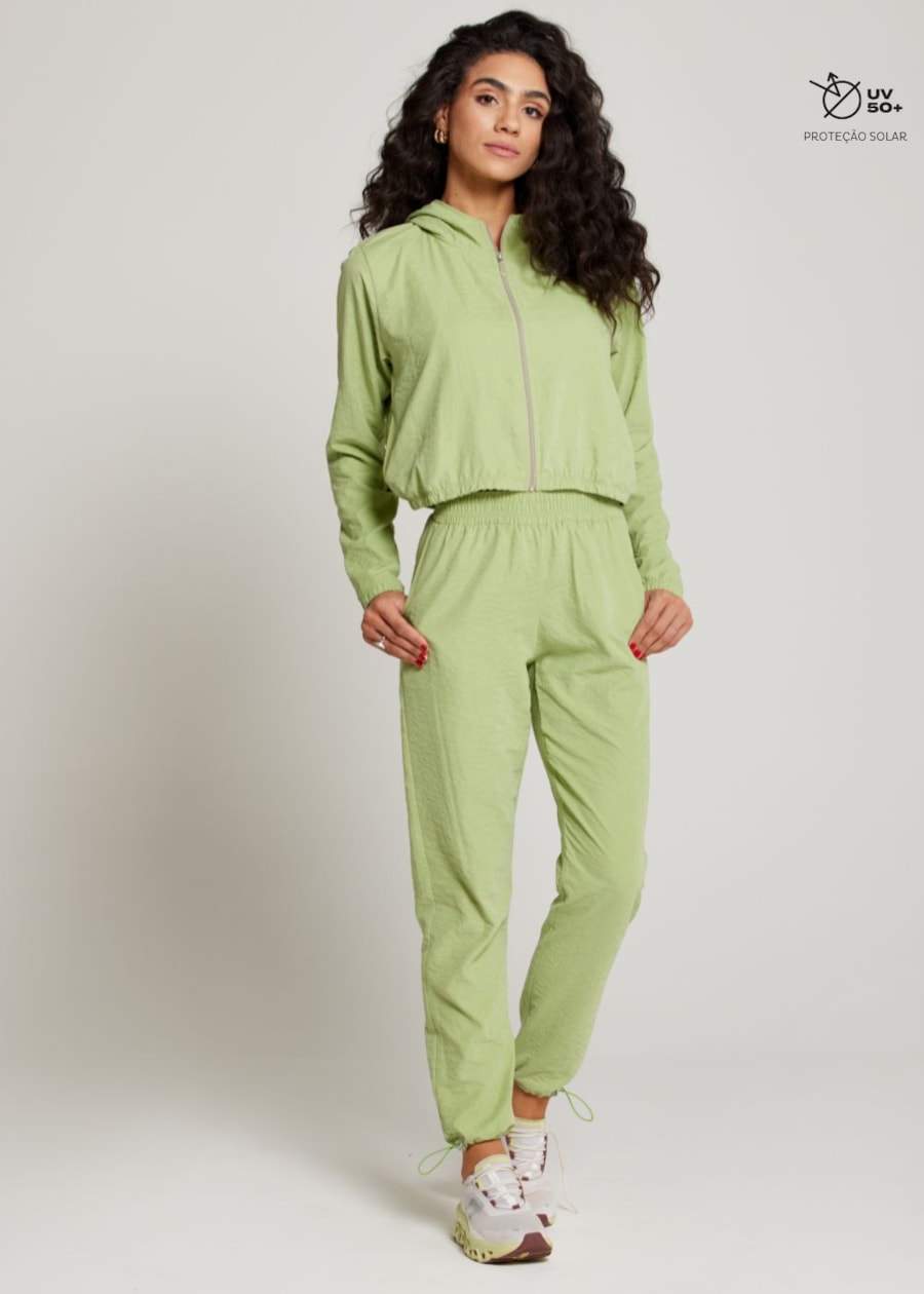 JAQUETA ESPORTIVA MORNING VERDE MATCHA