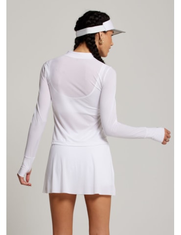 JAQUETA ESPORTIVA WELNESS BRANCO JAQUETA ESPORTIVA WELNESS BRANCO