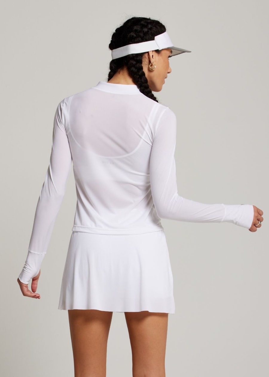 JAQUETA ESPORTIVA WELNESS BRANCO