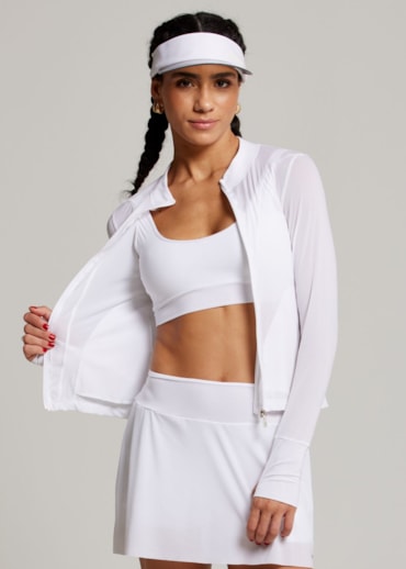 JAQUETA ESPORTIVA WELNESS BRANCO