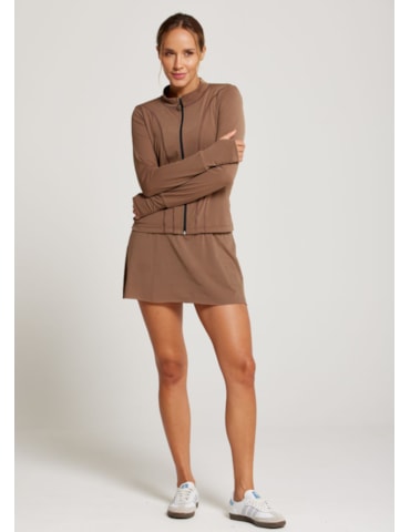 JAQUETA  ESPORTIVA WELNESS MARROM