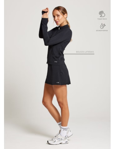 JAQUETA  ESPORTIVA WELNESS PRETO