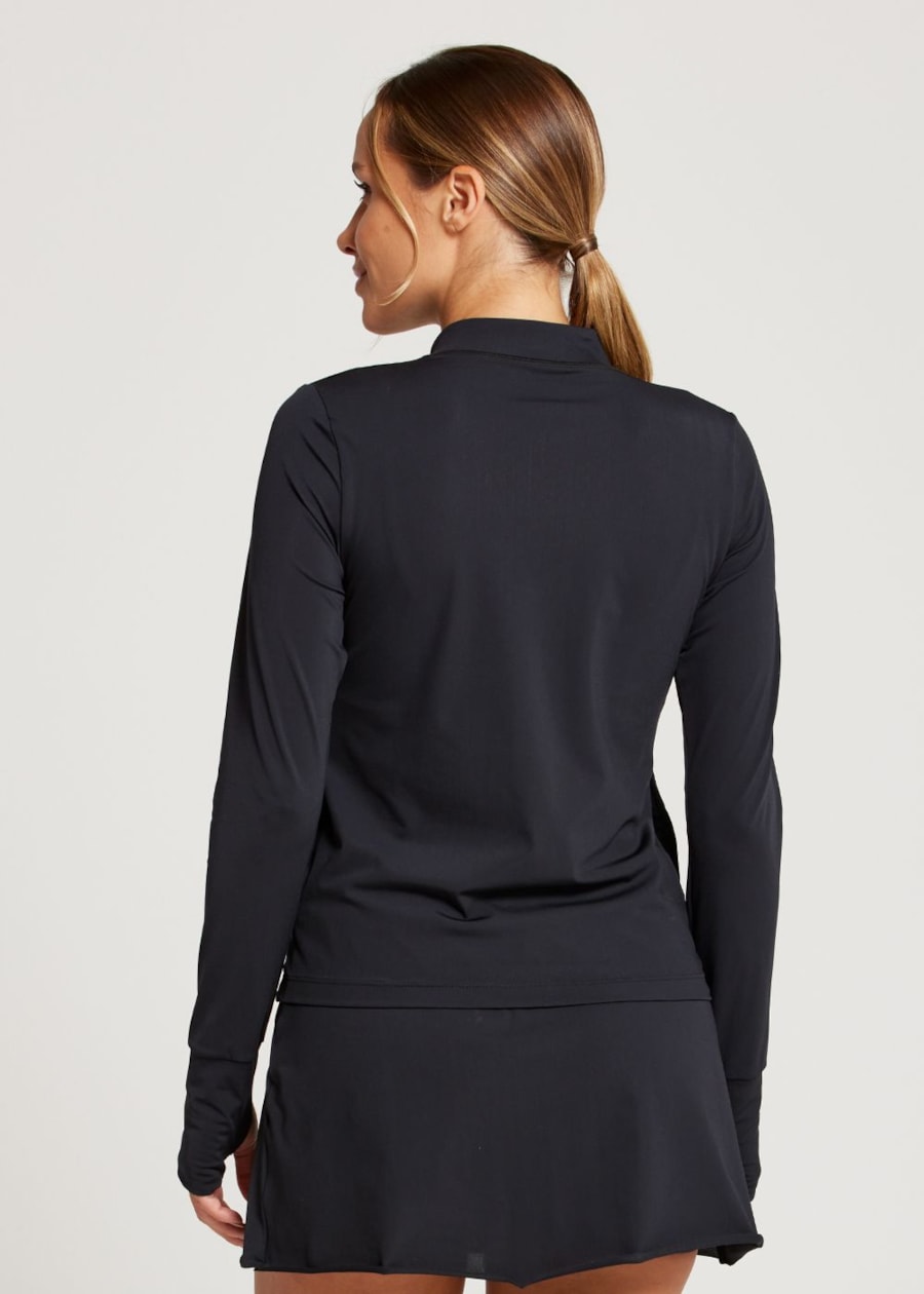 JAQUETA  ESPORTIVA WELNESS PRETO