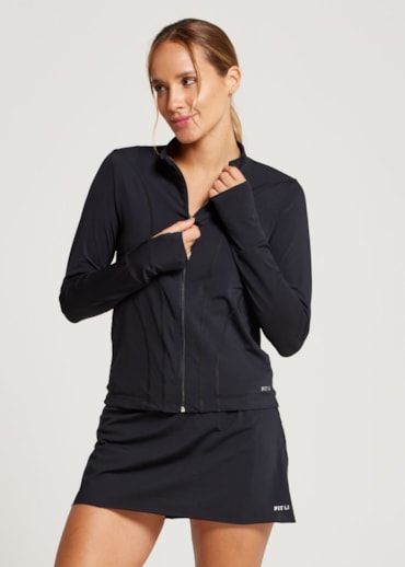 JAQUETA  ESPORTIVA WELNESS PRETO