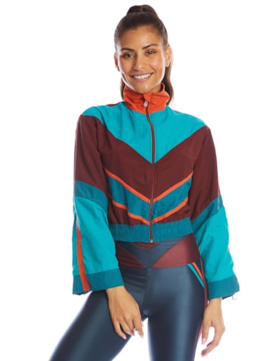 JAQUETA ESTELAR AZUL PETRÓLEO / VINHO