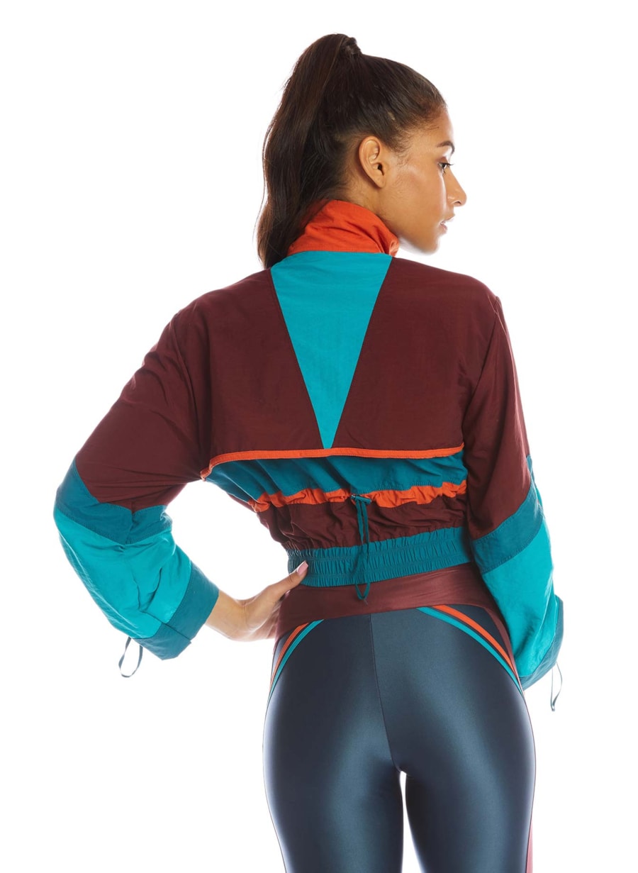 JAQUETA ESTELAR AZUL PETRÓLEO / VINHO