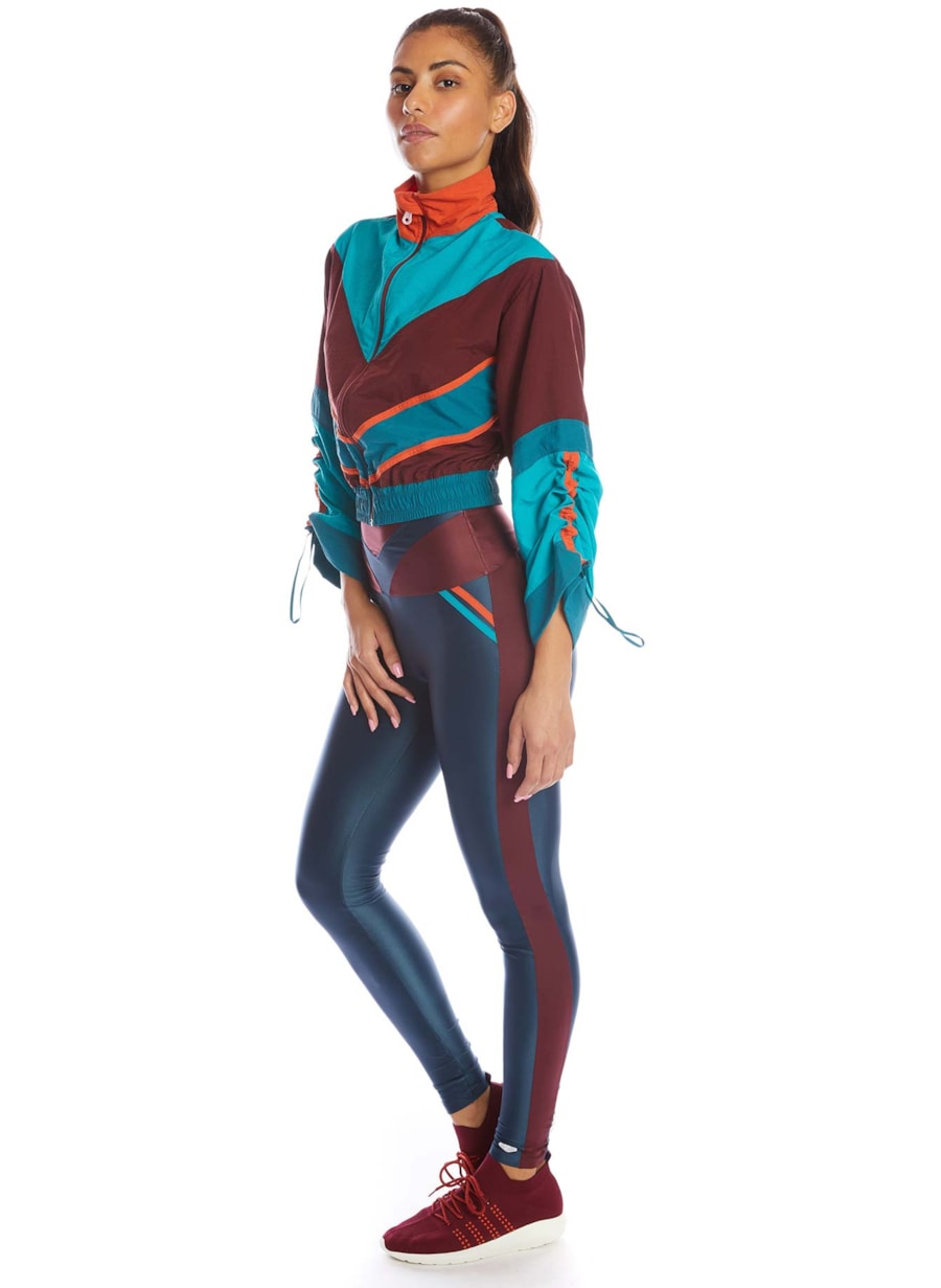 JAQUETA ESTELAR AZUL PETRÓLEO / VINHO