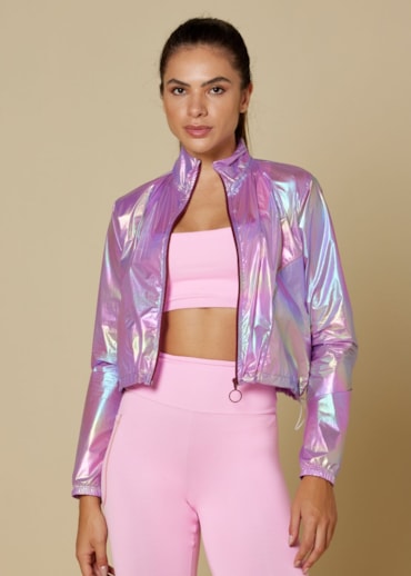 JAQUETA LA PLATA LILAS