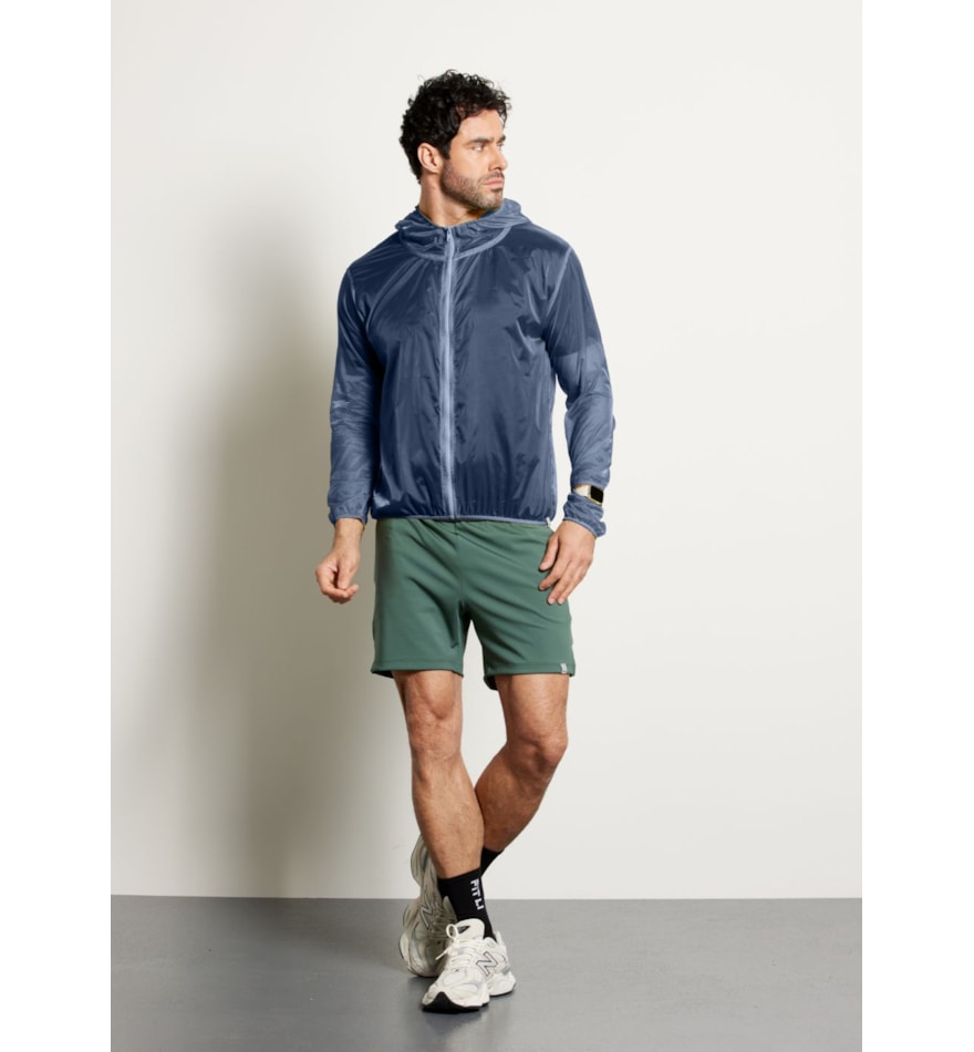 JAQUETA MASCULINA CORTA VENTO PACE AZUL MARINHO